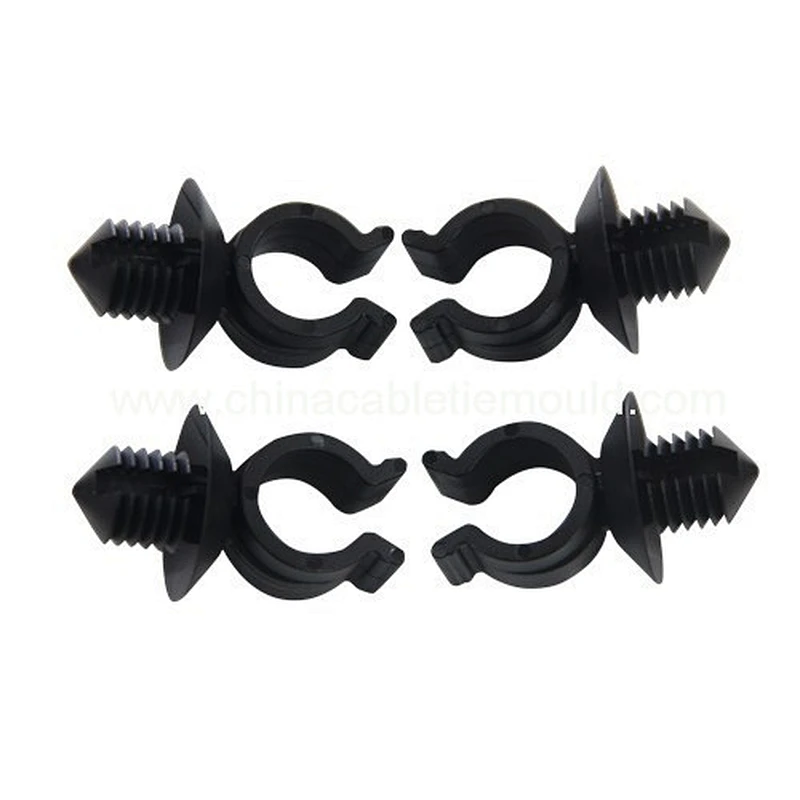 integrated furr tree fastener cable tie Mould