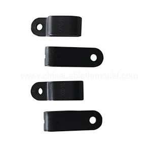 Electric fastener wire rope u shape cable clip mould