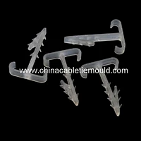 U type cable wire clips mould