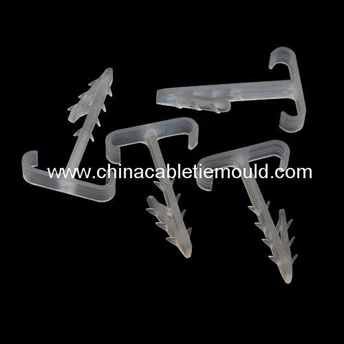 U type cable wire clips mould