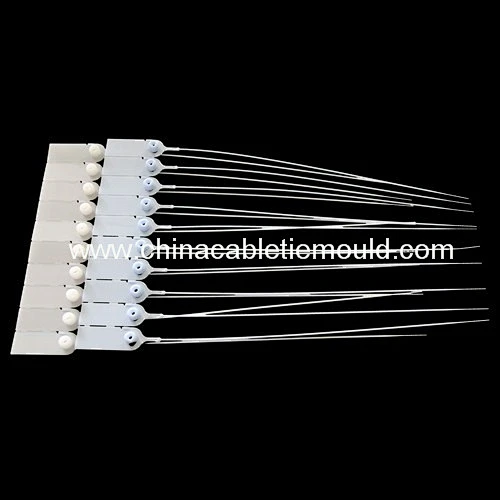 PP serrated strap plastic security seal label mould