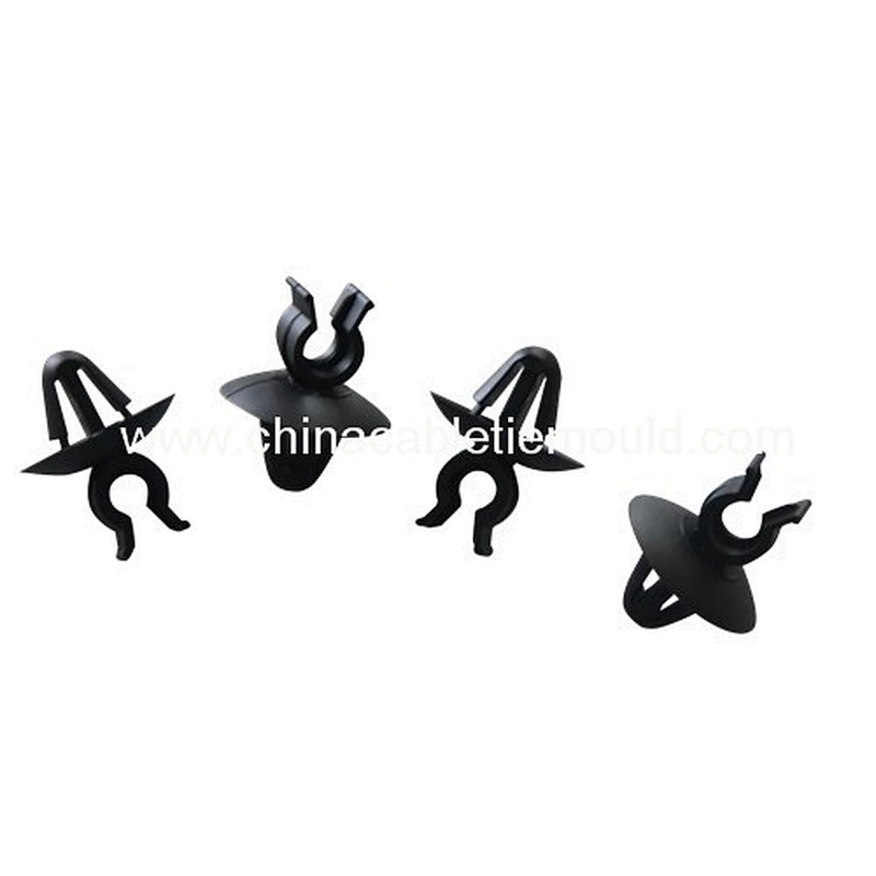 integrated furr tree fastener cable tie Mould