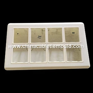 wall switch cover box injection mould