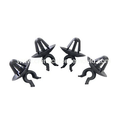 oval clip fastener cable tie Mould