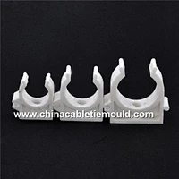 Plastic PPR Adjustable fitting clips clamp injection mould