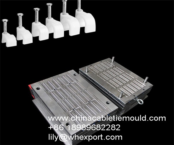 Plastic PE clip mould