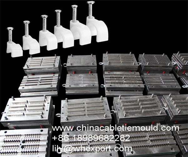 PE Cable Clip injection Mould