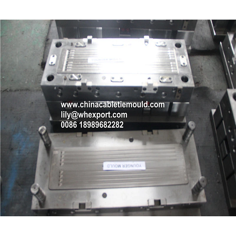 nylon cable tie panel fastener mould
