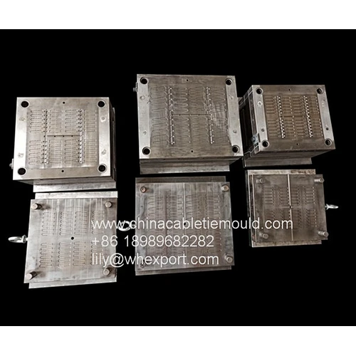 PE plastic cable clamp clip mould manufacture