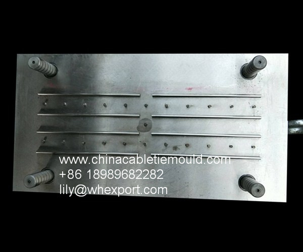 wire plastic double nail cable clip mould