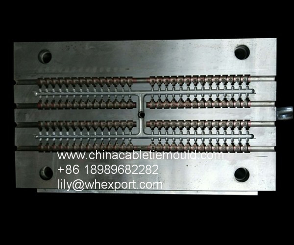 PE plastic cable clamp clip mould