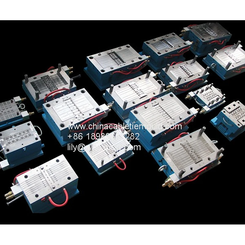 fir tree push mount cable tie injection mould