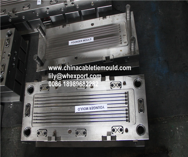 nylon cable tie panel fastener mould
