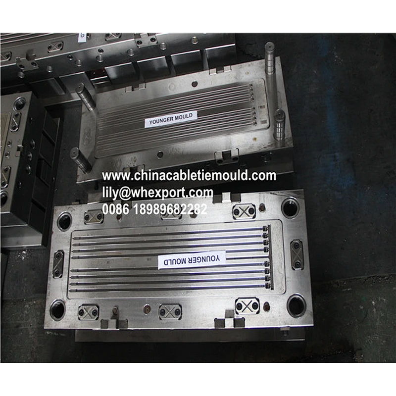 nylon cable tie panel fastener mould