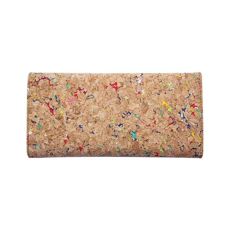 womens vegan women hot new products large capacity ecofriendly fabric cork wallet