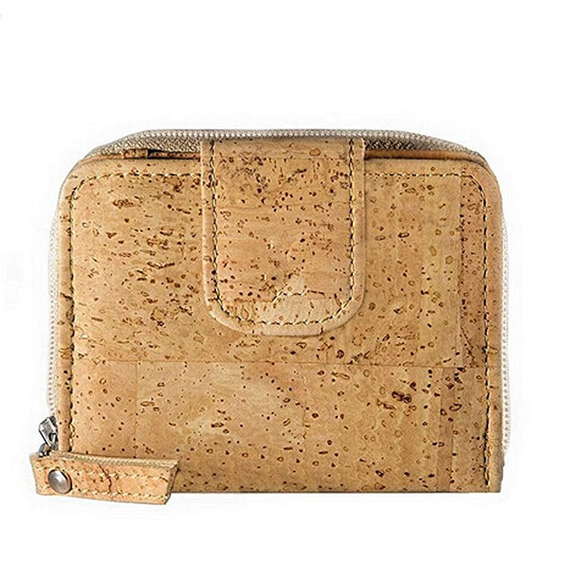 Best Christmas Gift Women Multifunction Wallet for Cards and Coins, Eco-friendly Cork Women Wallet