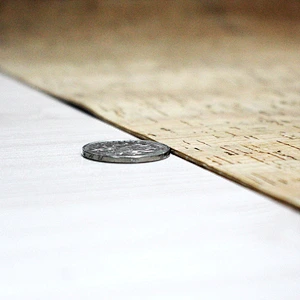 Boshiho Black Slim Natural Cork Fabric Eco-friendly material for computer laptop mouse pad