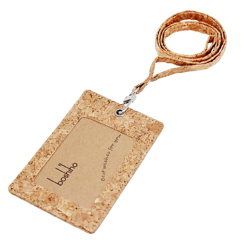 Boshiho High Quality Id  Vegan Cork Card Holder Cards