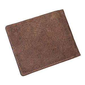 Boshiho Brown Vegan Cork Best-Selling Wallet
