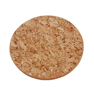 Newest Top Sale High Quality Natural Custom coffee tea Wooden Cup Pads Cork Coasters