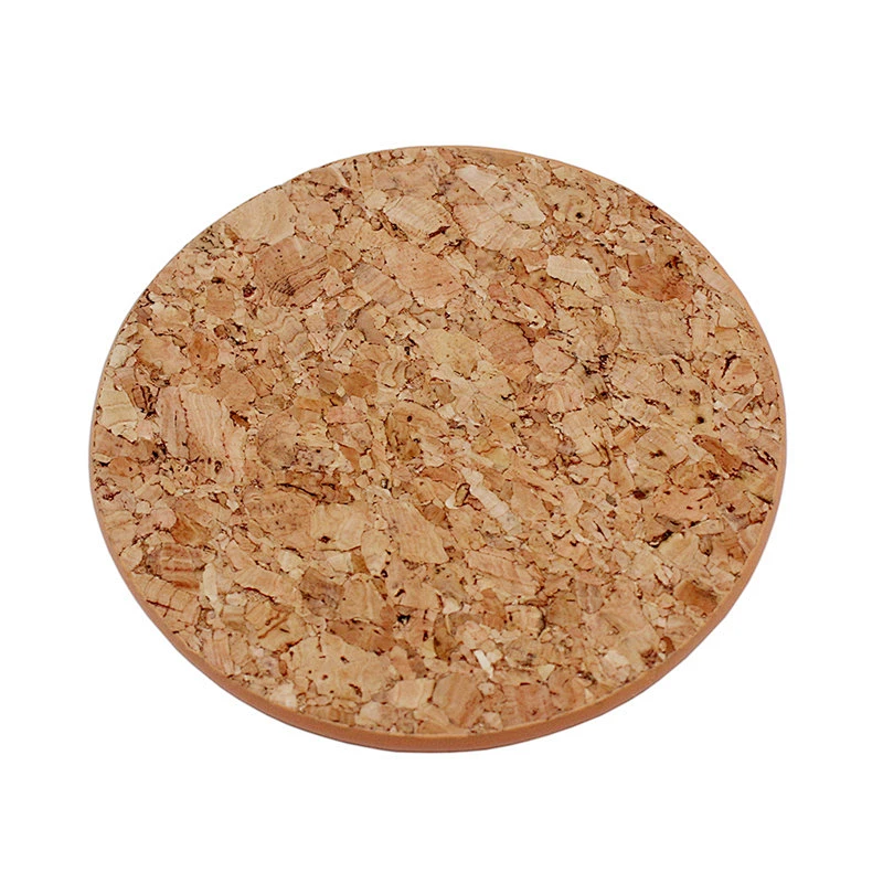 Newest Top Sale High Quality Natural Custom coffee tea Wooden Cup Pads Cork Coasters