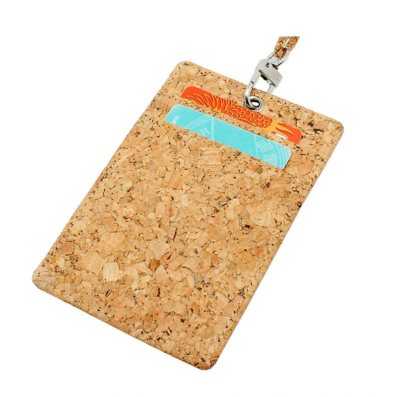 Boshiho High Quality Id  Vegan Cork Card Holder Cards