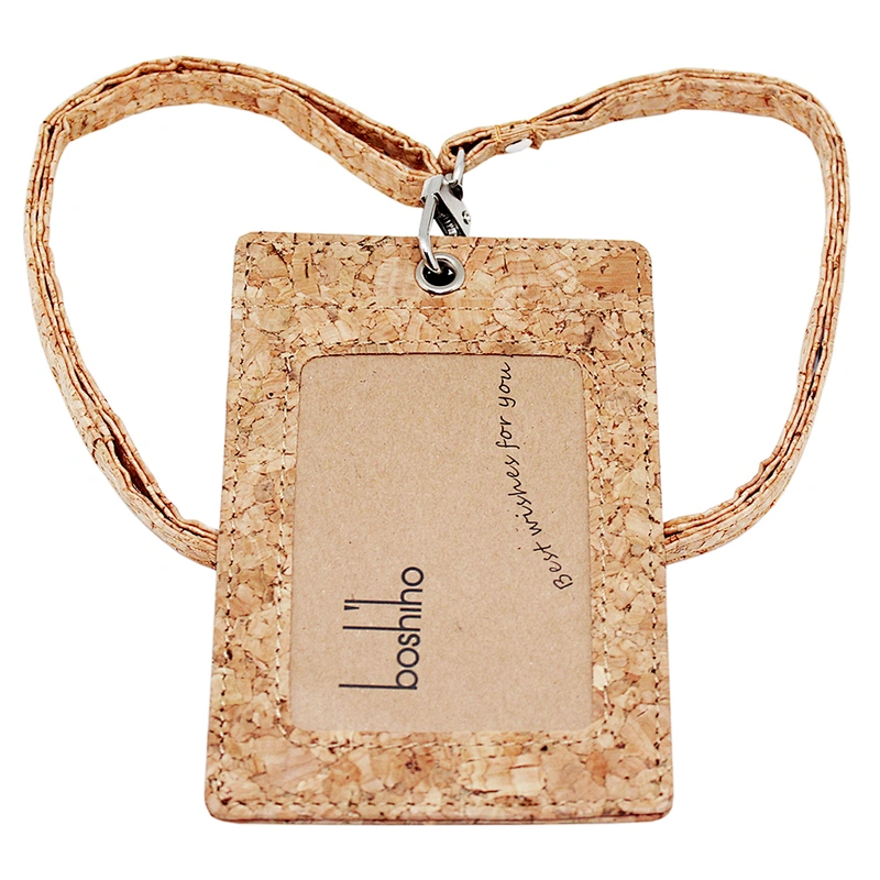 Boshiho High Quality Id  Vegan Cork Card Holder Cards