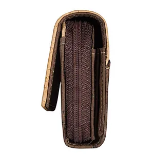 Cork textile eco wallet rfid women purse with large capacity