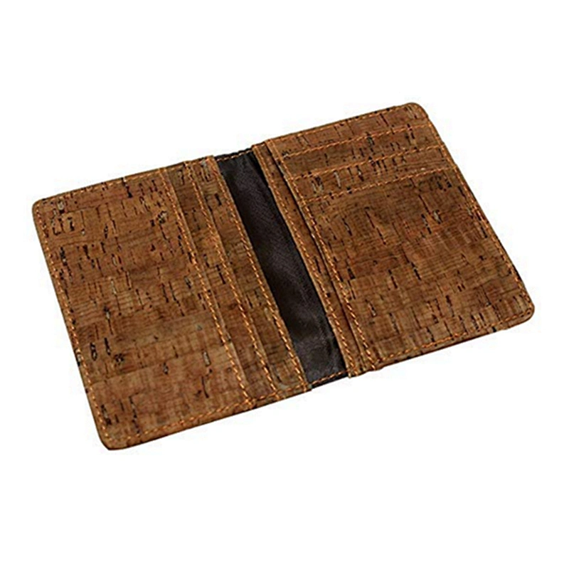 New Hot Sale Fashion Eco-friendly Material Vegan Cork Wallet with Logo