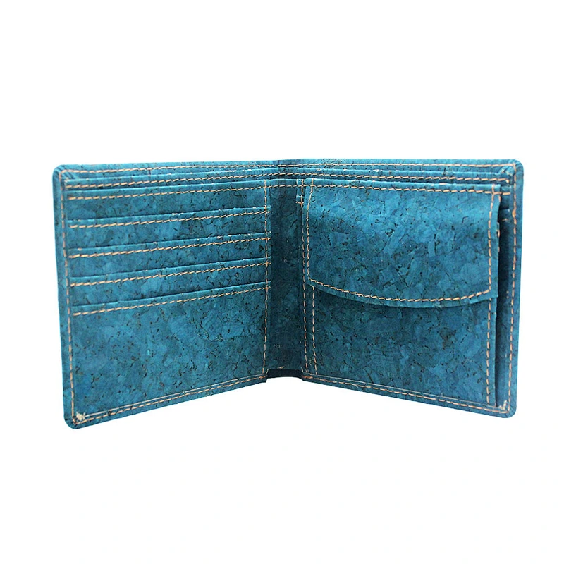 BOSHIHO business card case best quality cork wallet