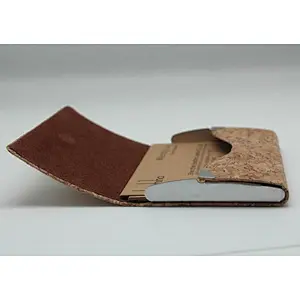 Boshiho ECO FRIENDLY natural Cork Card Holder wallet Card Case factory price