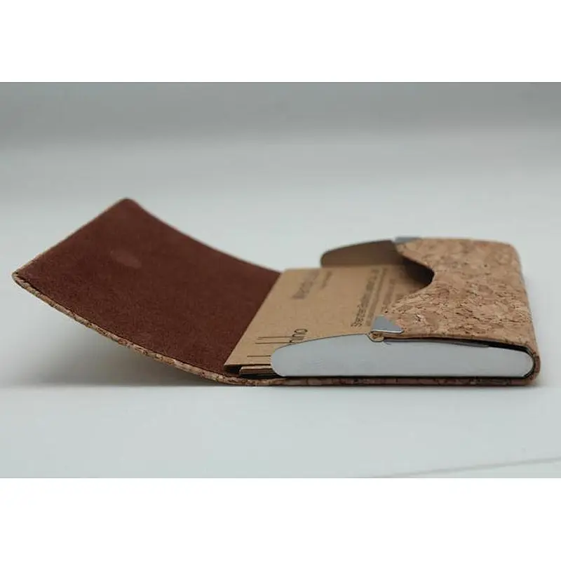 Boshiho ECO FRIENDLY natural Cork Card Holder wallet Card Case factory price