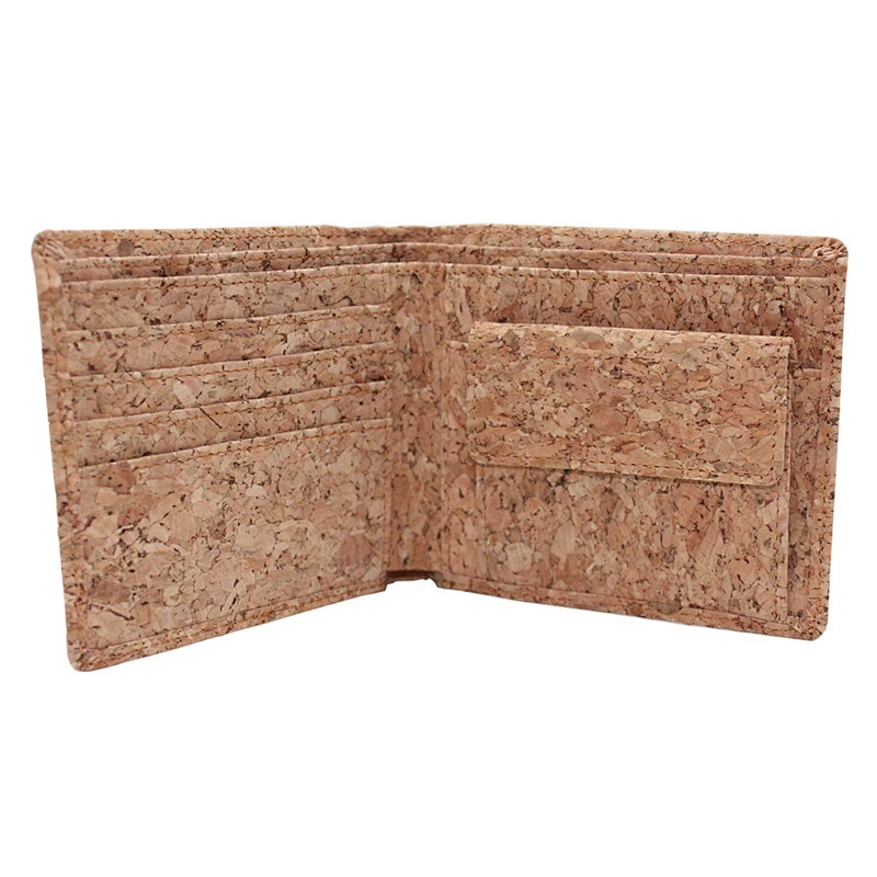 slim wallet golden Men retro Shorts cork wallet