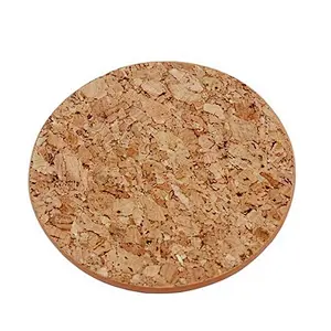 Boshiho Eco-friendly Cork Coaster Drink Cup Mat Set of 4 Pieces (Combo)