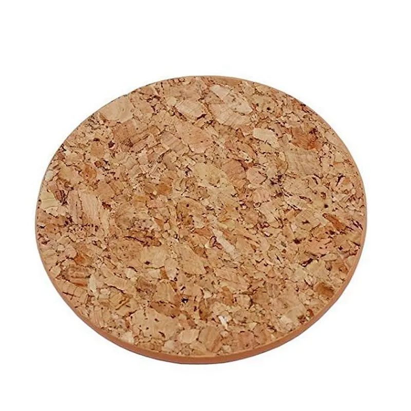 Boshiho Eco-friendly Cork Coaster Drink Cup Mat Set of 4 Pieces (Combo)