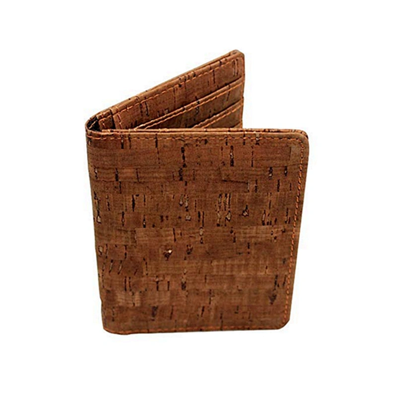 New Hot Sale Fashion Eco-friendly Material Vegan Cork Wallet with Logo