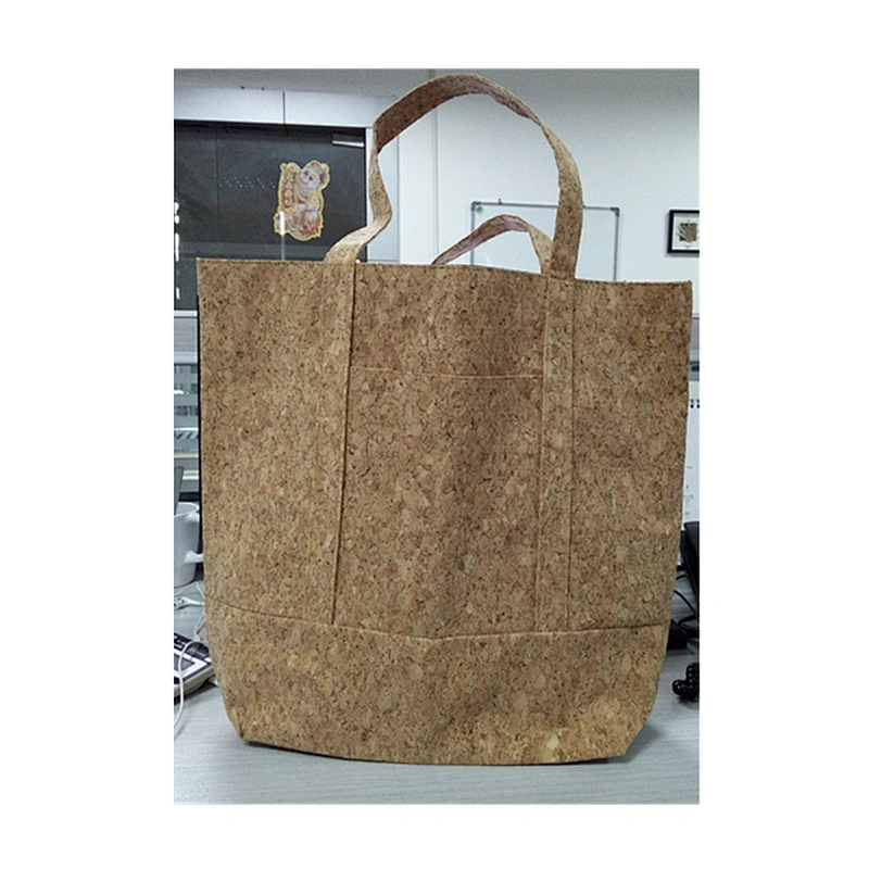 Boshiho hot selling customized cork tote bag vegan cork bag blank tote bag