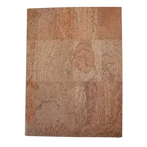 Boshiho customized menu natural cork eco-friendly folder for restaurant wood color