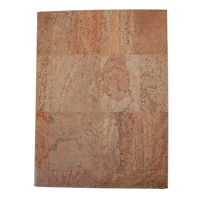 Boshiho customized menu natural cork eco-friendly folder for restaurant wood color