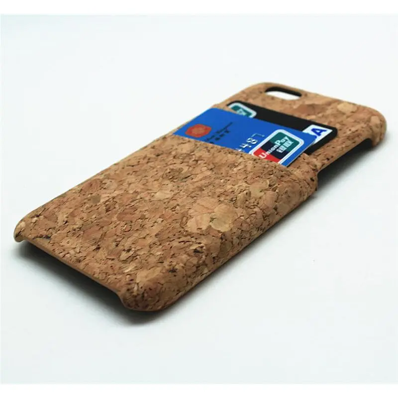 Cork Case silicone tpu cover case for iphone 4 4s 5 5s 6s 6plus