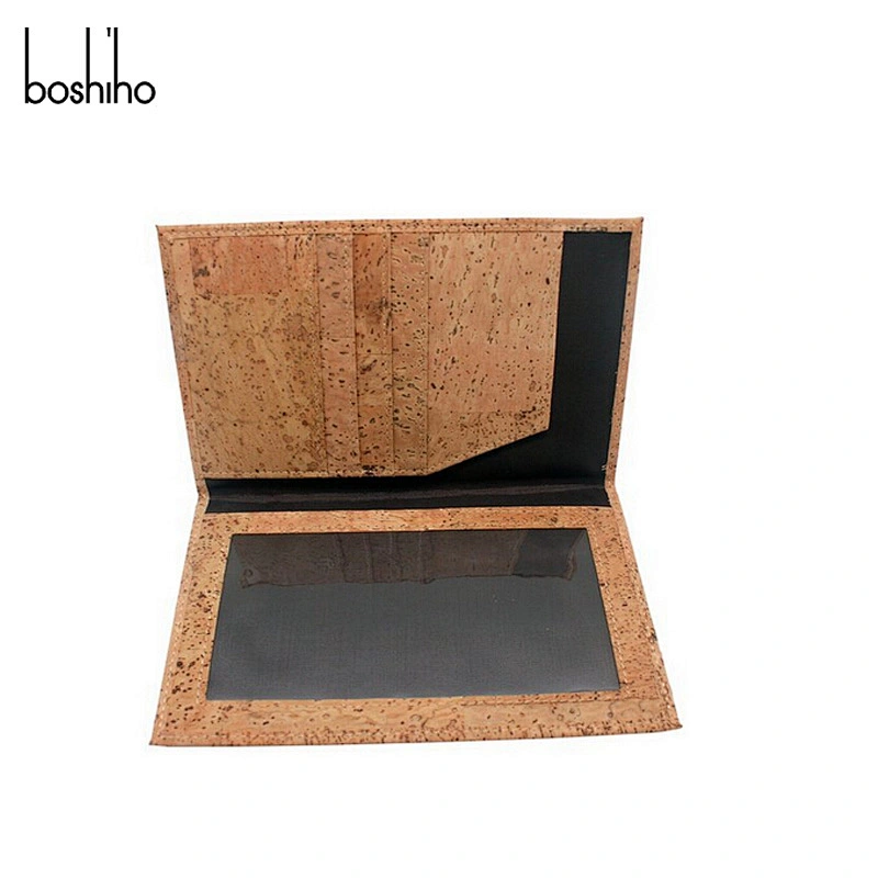 custom cork passport holder cover wallet with rfid
