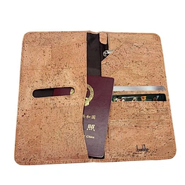 Boshiho Hot on Amazon Cork Passport Cover with Card Holders