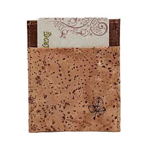 Boshiho fashion Hot selling portable vegan cork eco-firendly card holders mini slim wallet