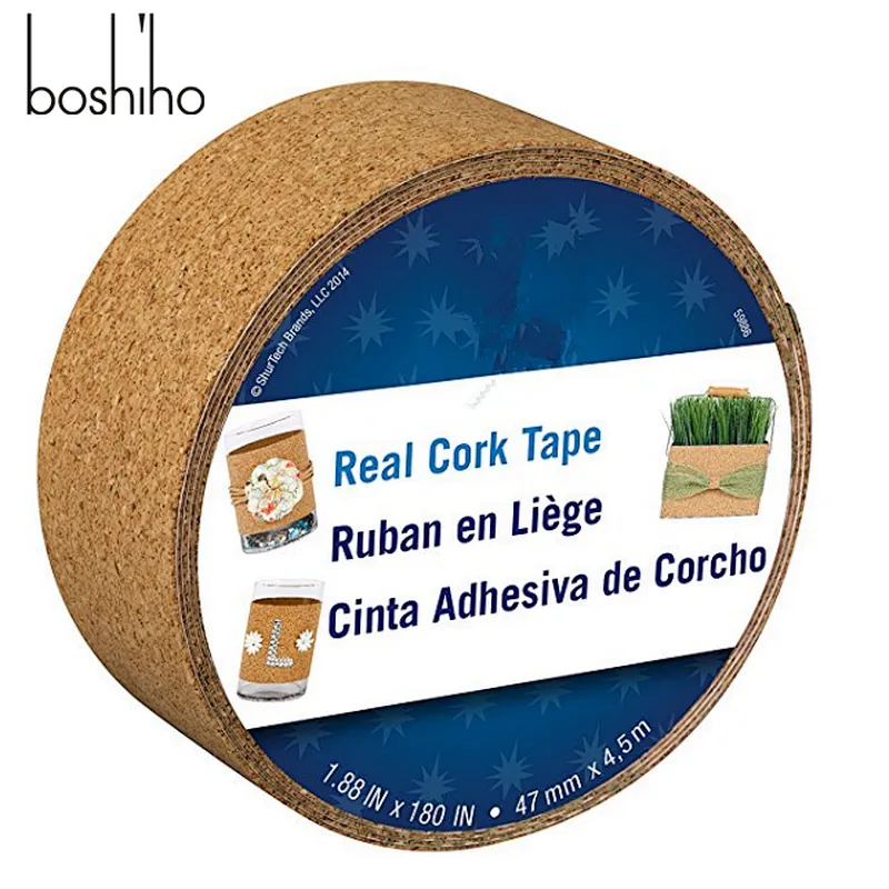 Boshiho Washi adhesive masking measuring packing eco-friendly Cork Tape