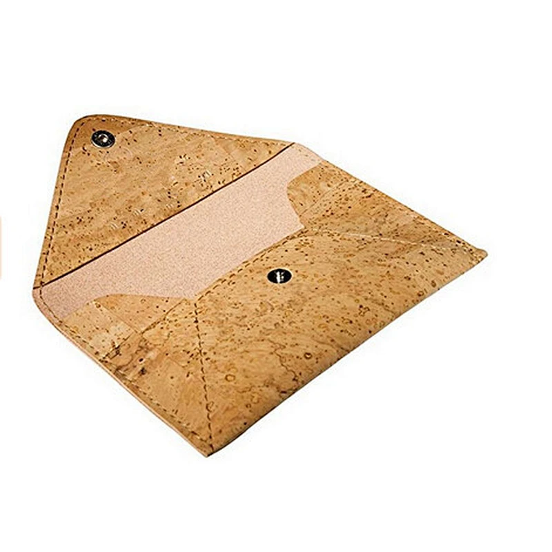 Boshiho Eco Friendly Passport Envelope Wallet Cork Passport Purse