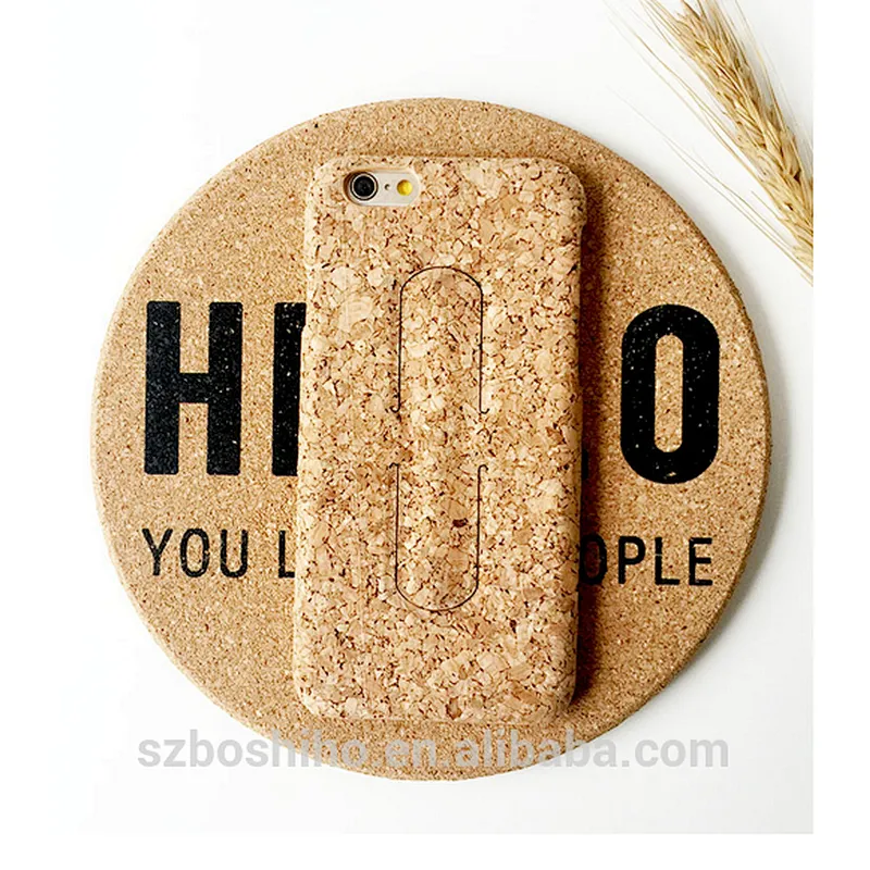 Boshiho Vegan Cork Phone Case for iphone xr xs xs max Light Weight and Eco-friendly