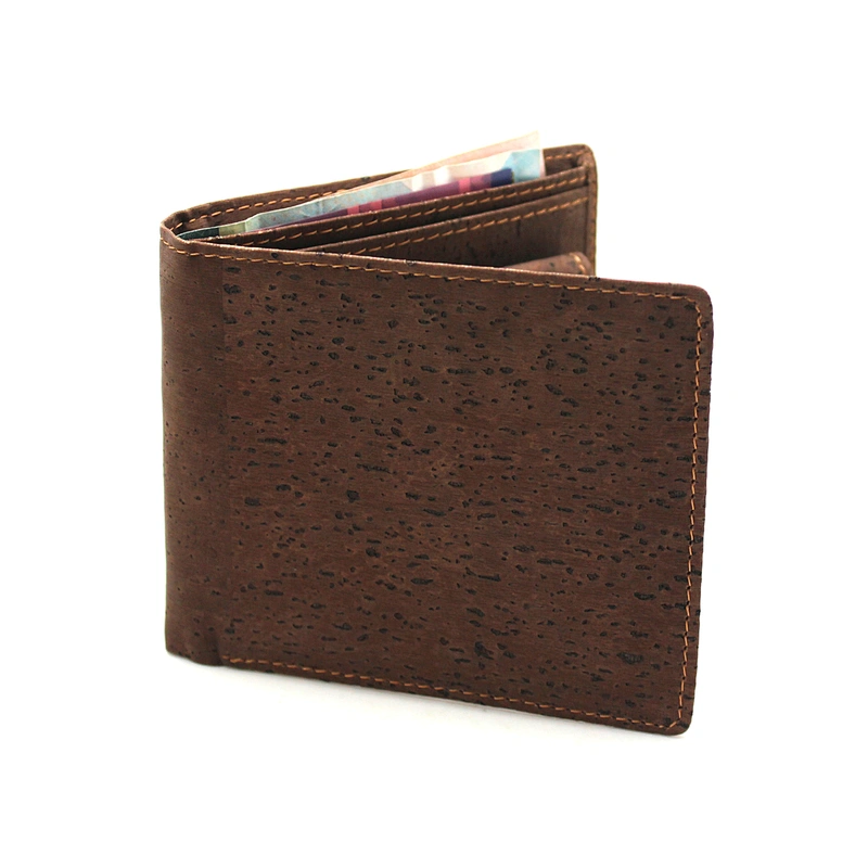 Boshiho Brown Vegan Cork Best-Selling Wallet