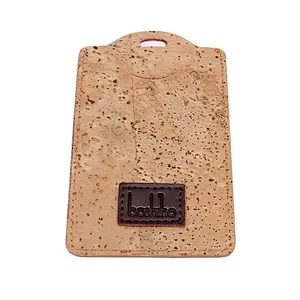 Boshiho Fashion Airport Cork Luggage Tag Holder