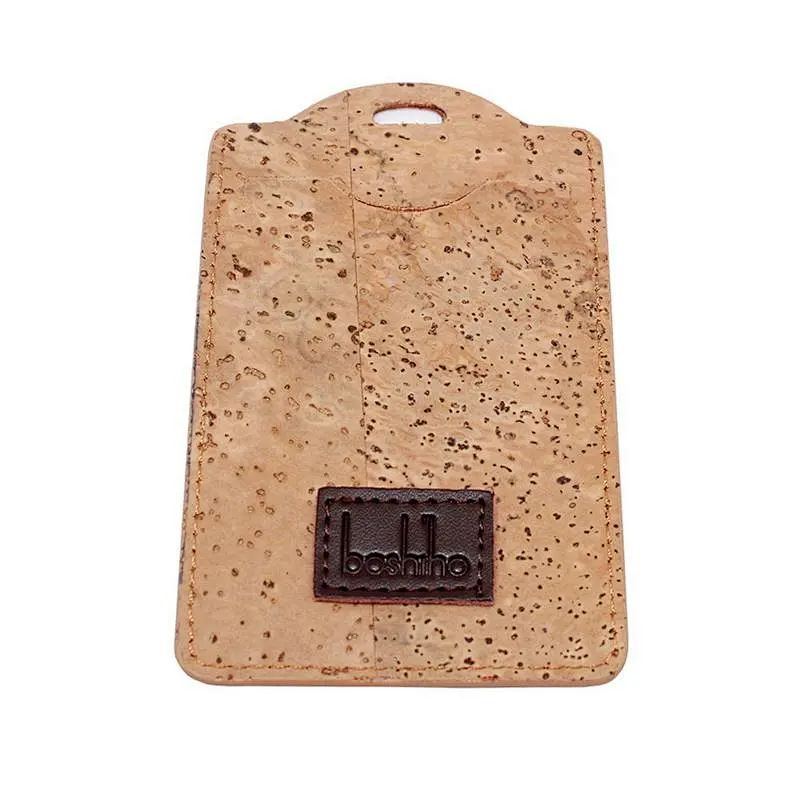 Boshiho Fashion Airport Cork Luggage Tag Holder