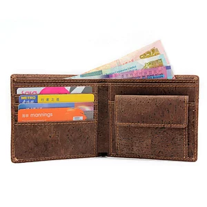 Boshiho Brown Vegan Cork Best-Selling Wallet